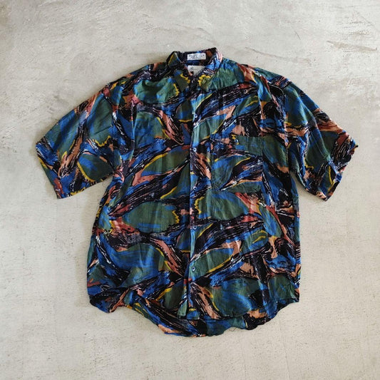 GOOUCH デッドストック　レーヨンシャツ　柄シャツ　80s