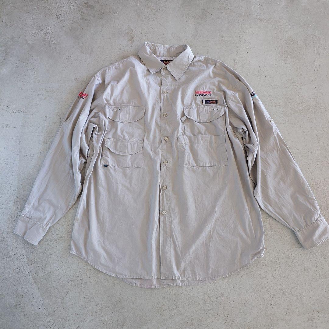 WILDERNESS PFG fishing work shirts XL  ウィルダネス フィッシングシャツ ワークシャツ