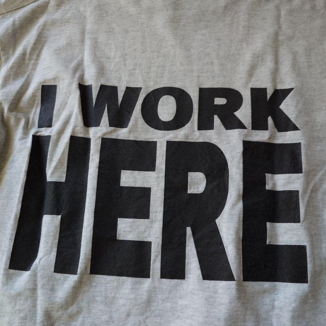 Used STUFF tee I WORK HERE