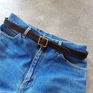 vasco レザーベルト LEATHER GARRISON BELT -NARROW-　VS-603 日本製　本革　レザーベルト