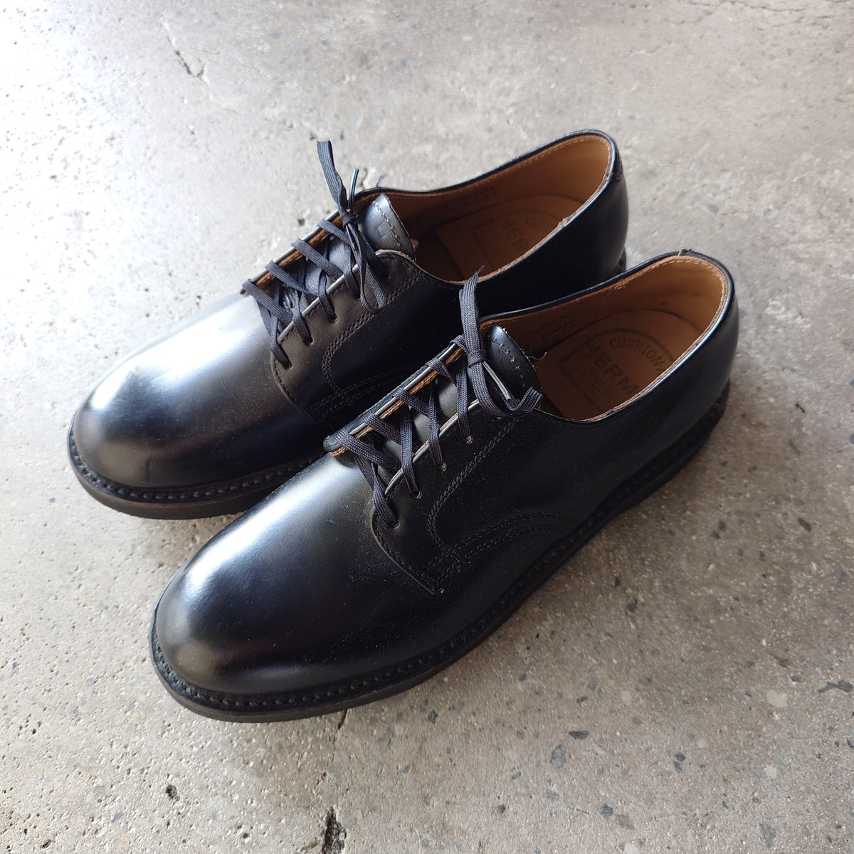 Deadstock HURMAN work shoes sz 8inch made in USA