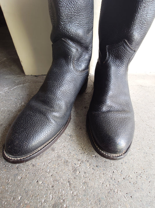 JUSTIN westrn roper boots 81/2inch