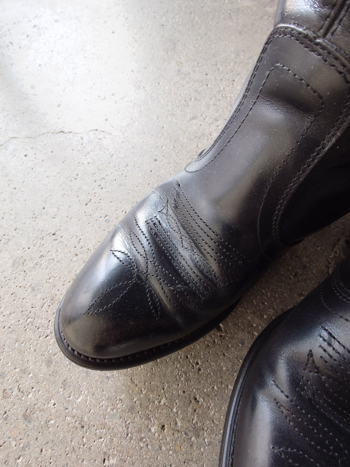 cowboy roper short boots sz 81/2 inch