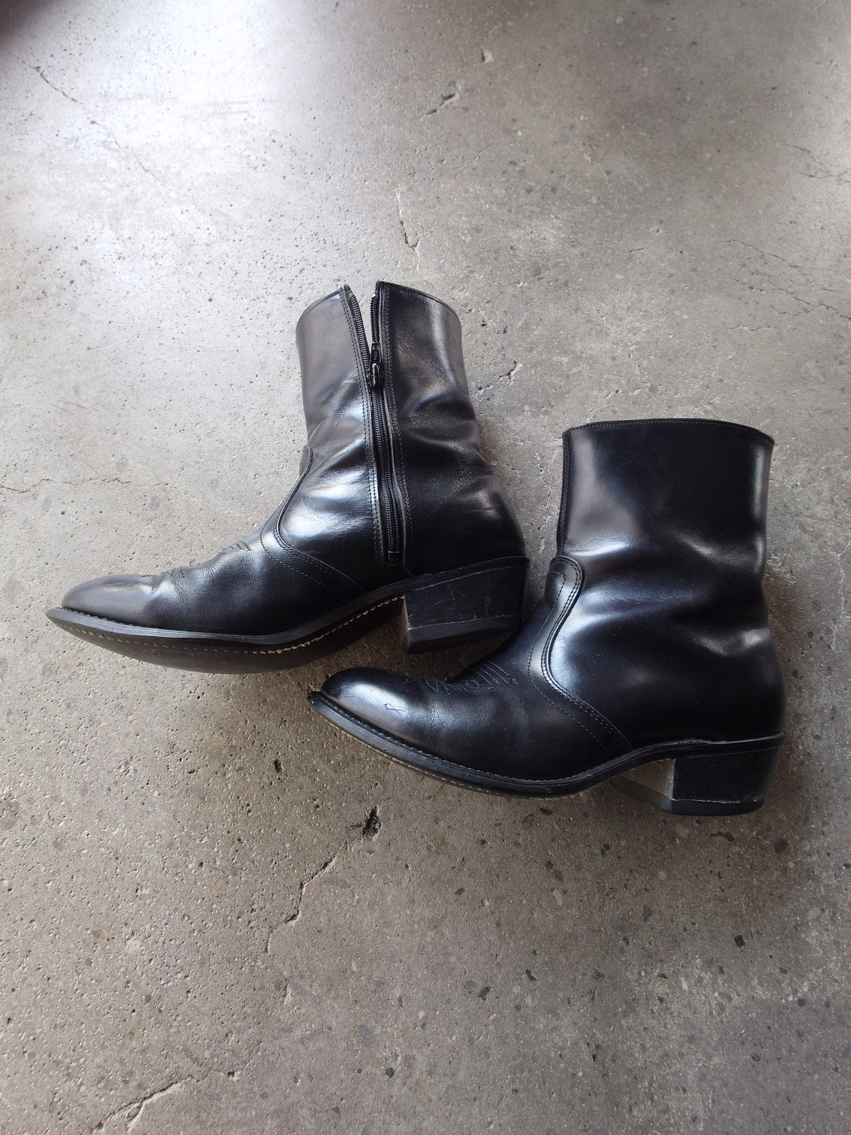 cowboy roper short boots sz 81/2 inch