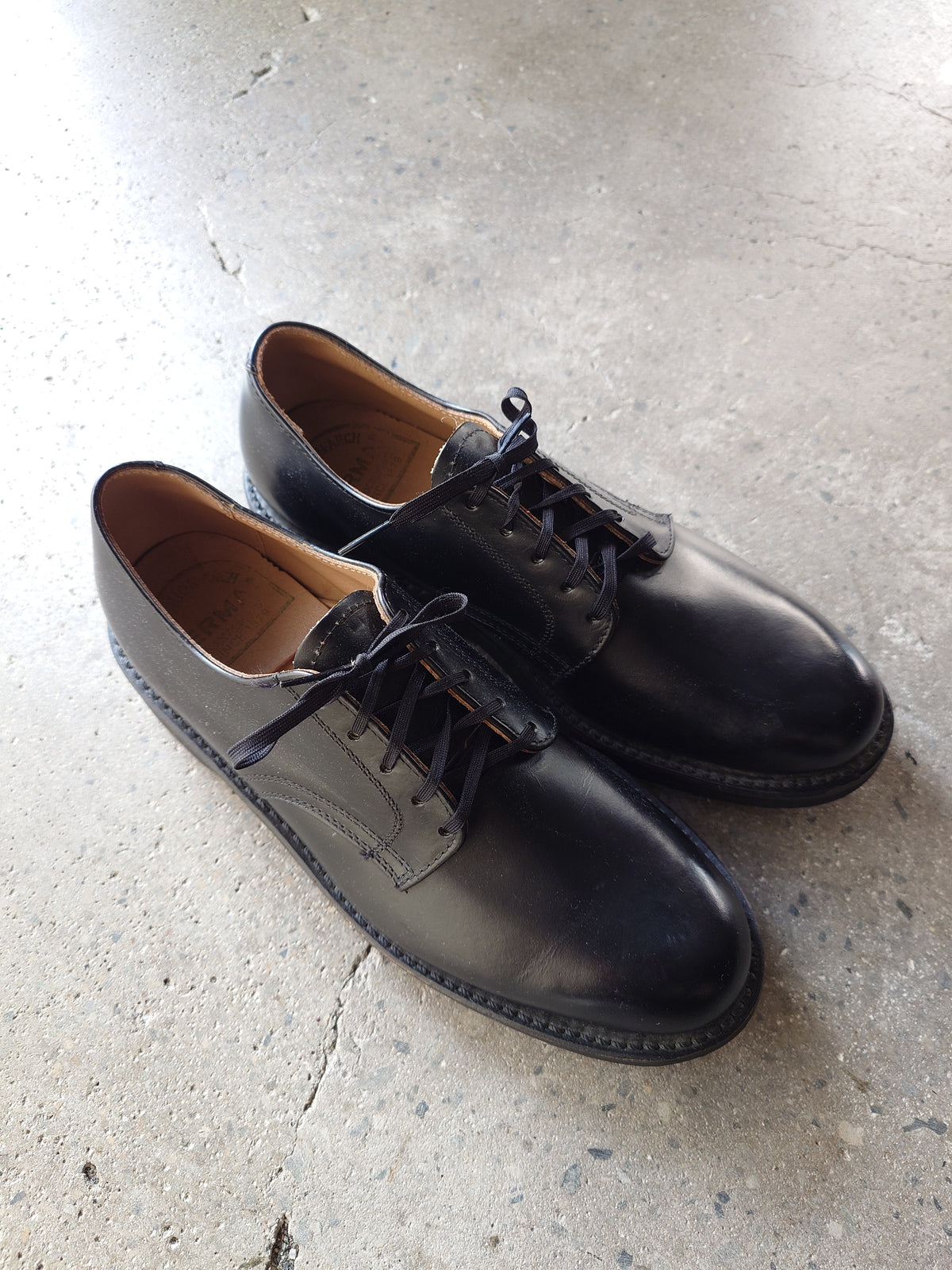 Deadstock HURMAN work shoes sz 8inch made in USA