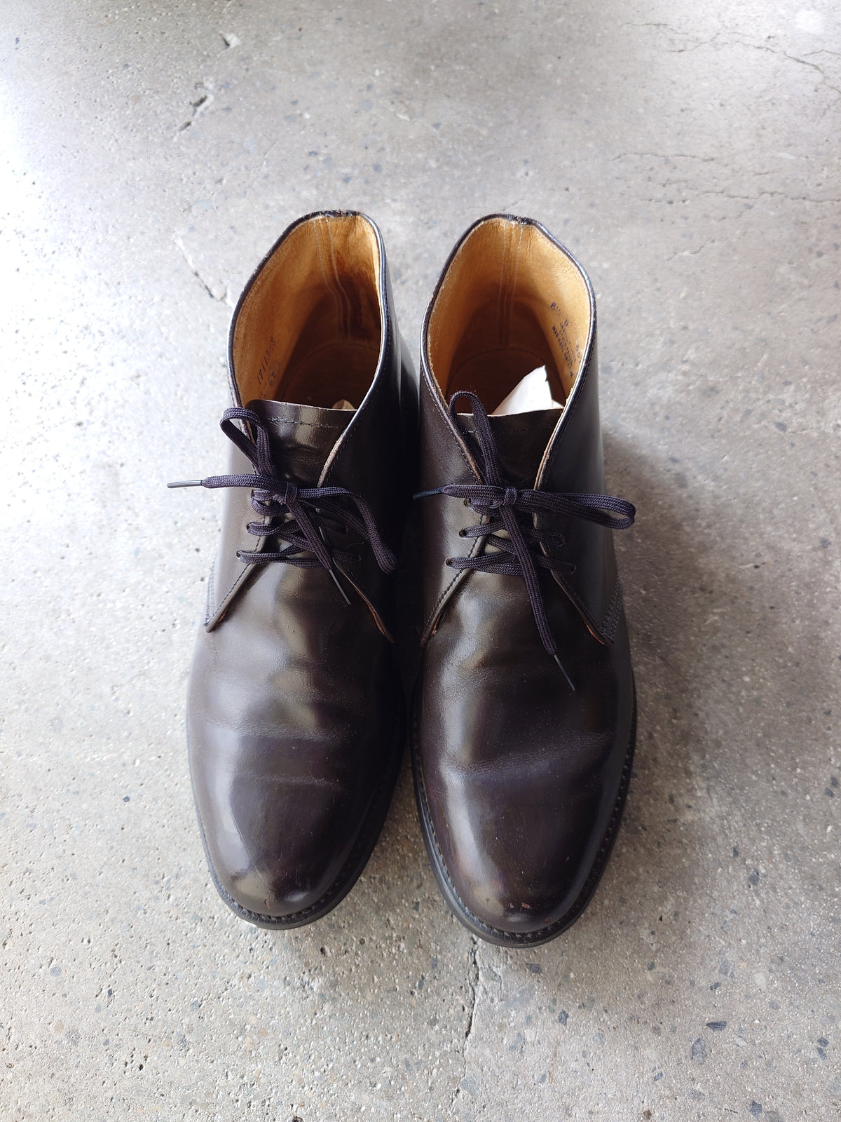 MASON chakka postman boots sz 81/2inch made in USA