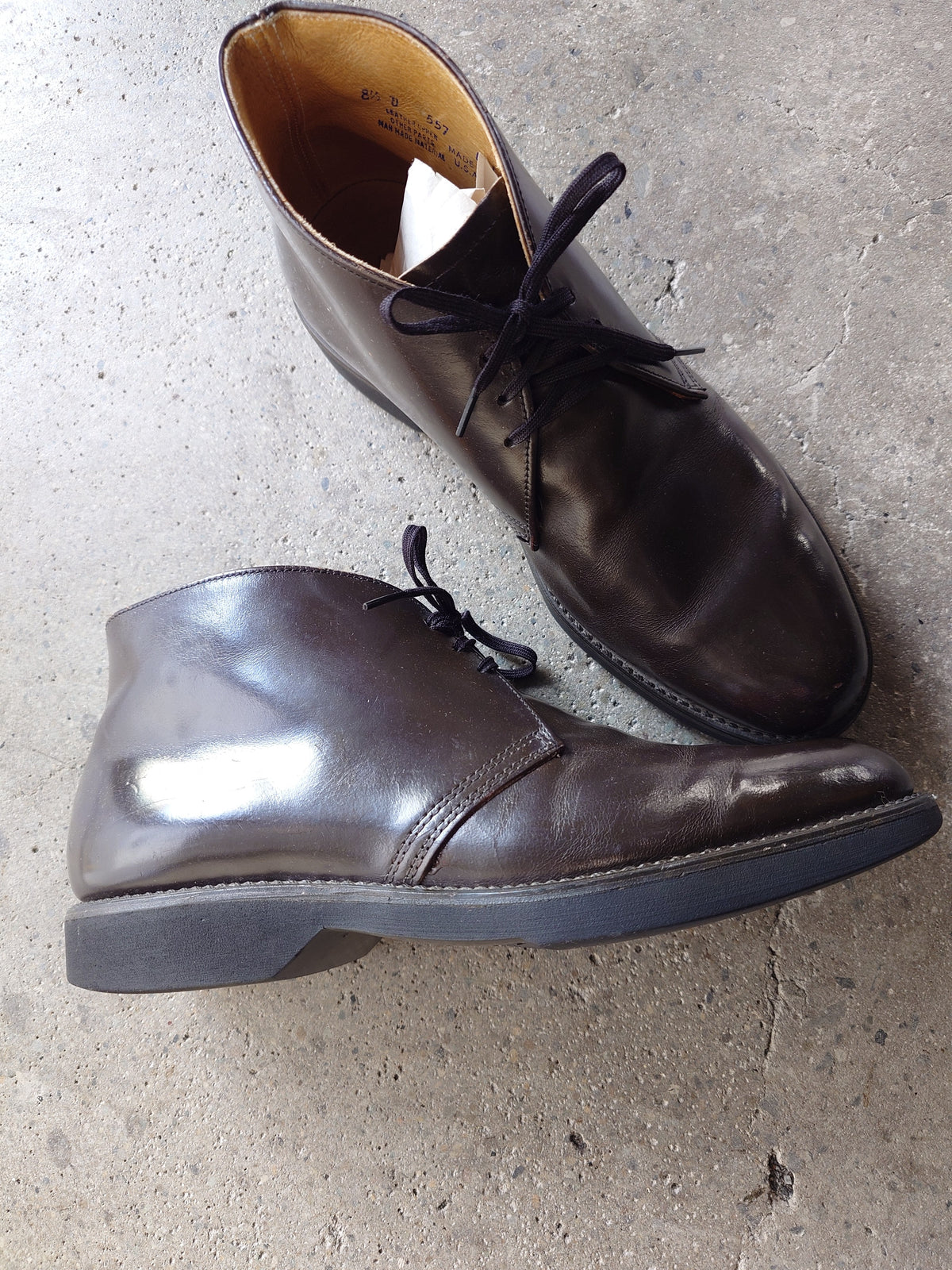 MASON chakka postman boots sz 81/2inch made in USA