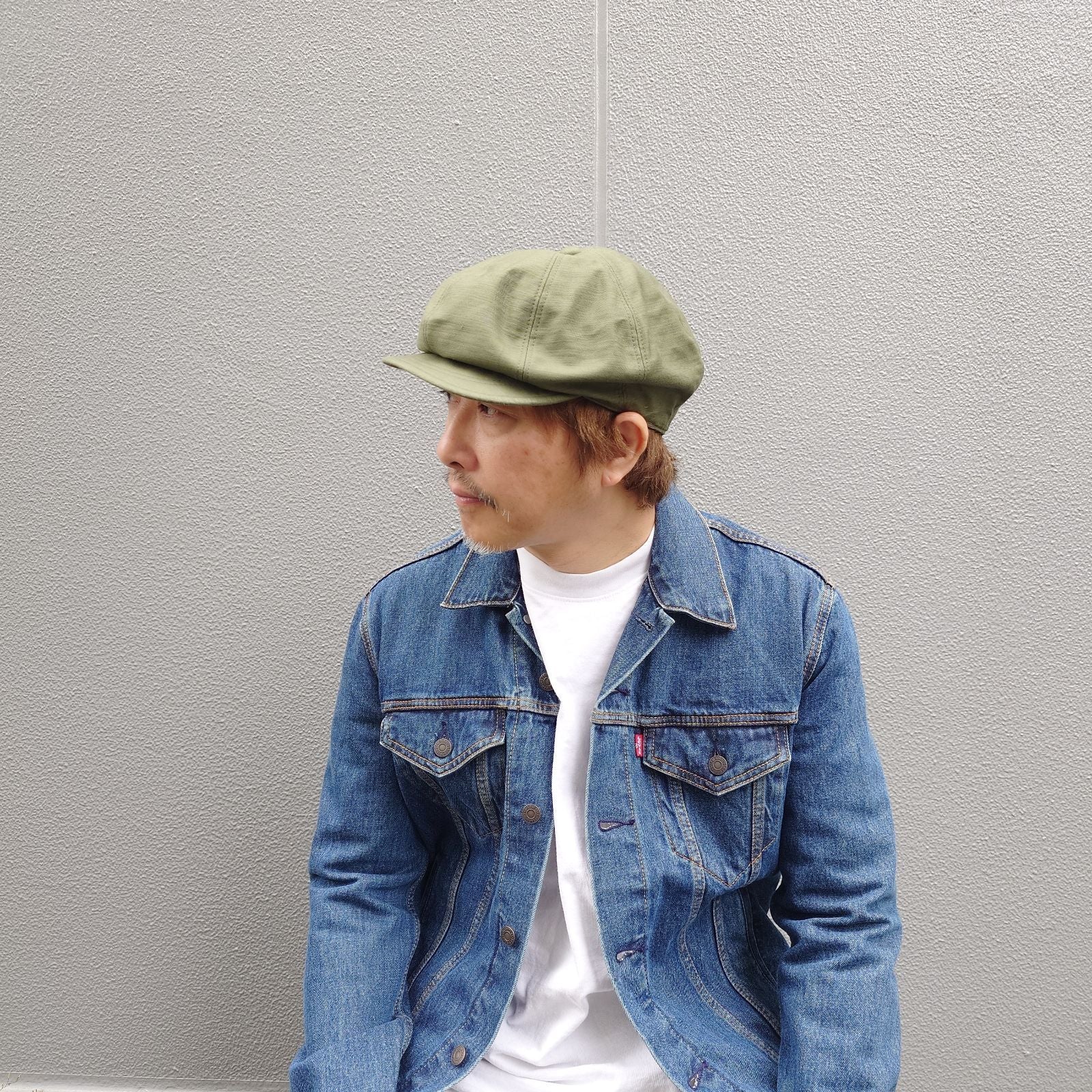 HIGHER MILITARY SLUB CASQUETTE ミリタリーキャスケット　日本製　ハイヤー