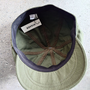 HIGHER MILITARY SLUB CASQUETTE ミリタリーキャスケット　日本製　ハイヤー