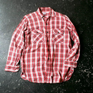 Vintage Nel shirts マチ付　ビンテージ　ネルシャツ