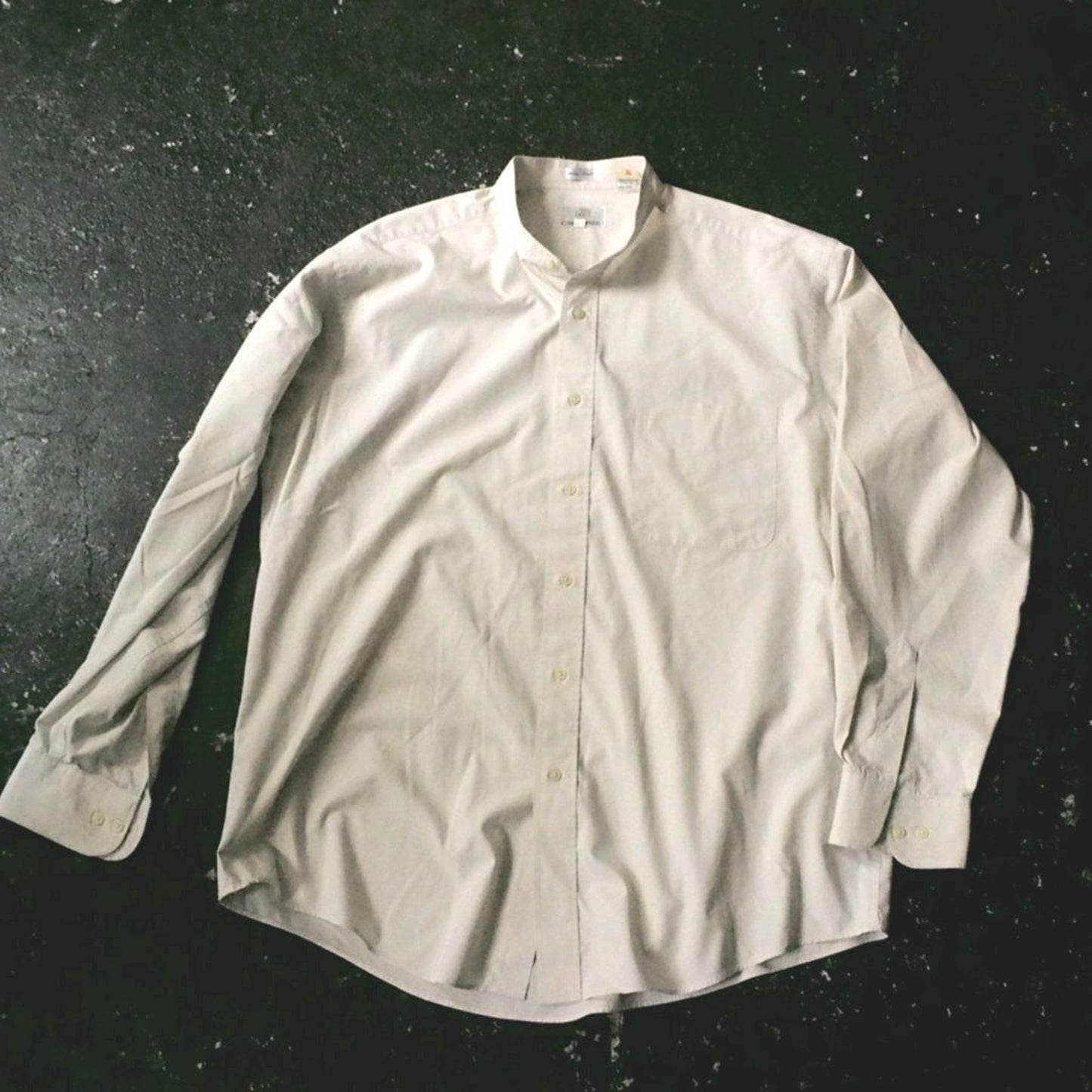 Used Band Collar Shirts L　バンドカラーシャツ