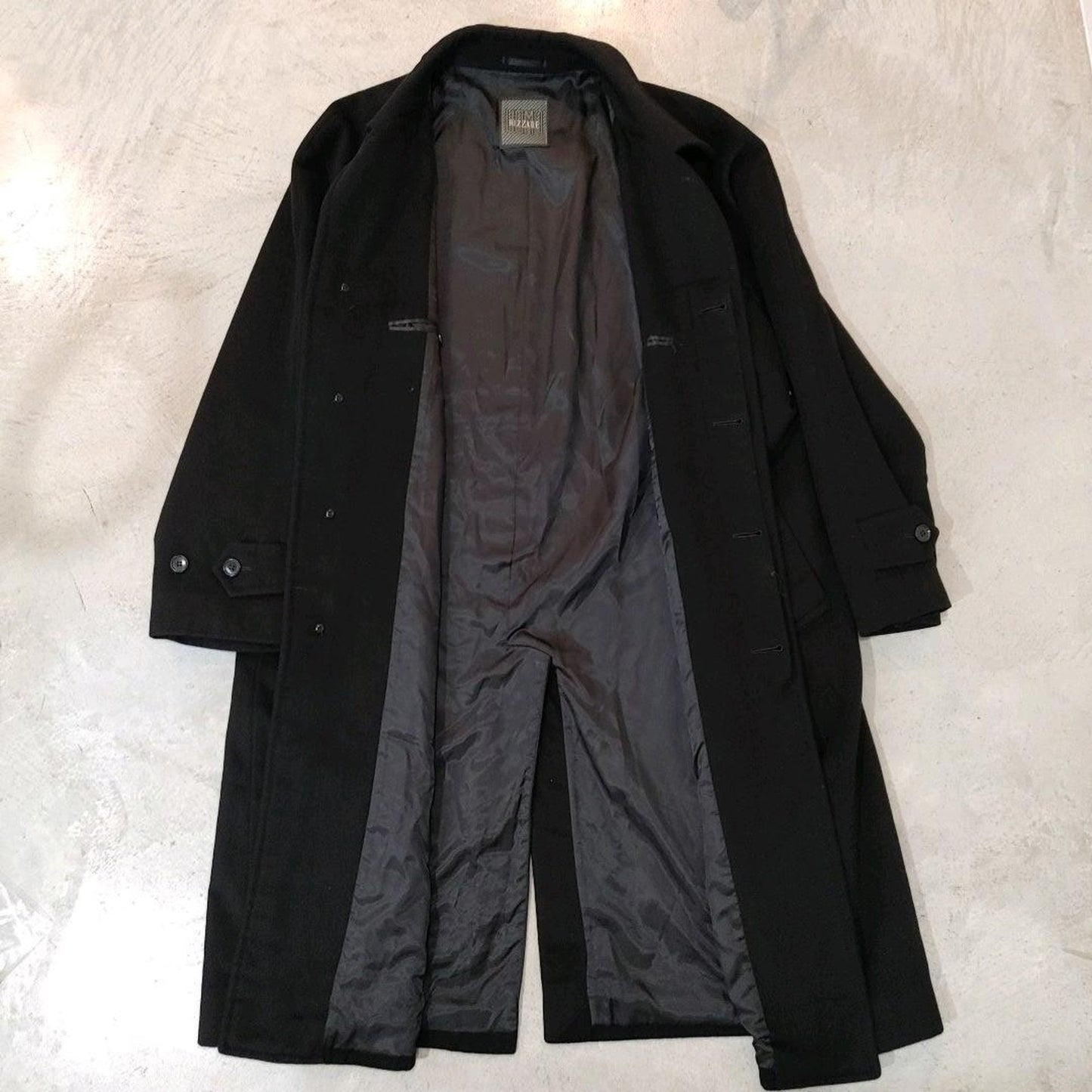 OLD Cashimire100% Chester coat XL