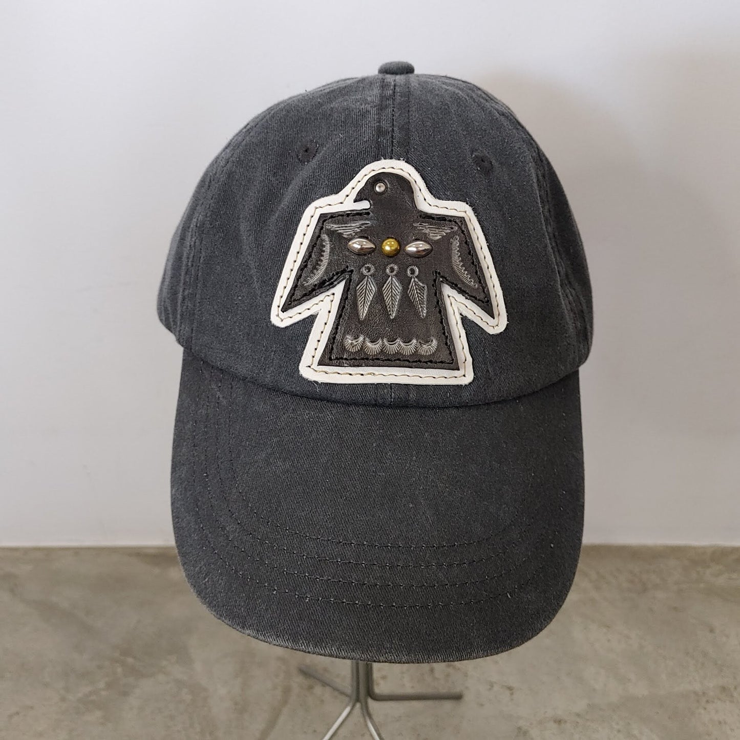Leather Thunderbird Cap　レザーキャップ　サンダーバード