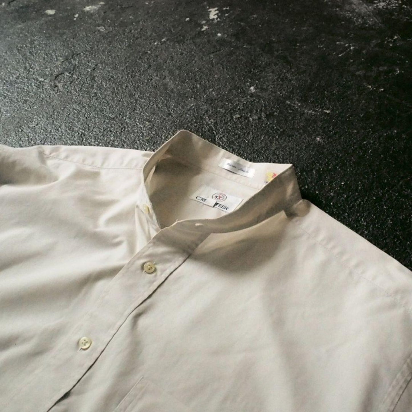 Used Band Collar Shirts L　バンドカラーシャツ