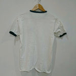 画像をギャラリービューアに読み込む, VINTAGE COTTON 100% RINGER TEE &quot;YORK BEACH&quot;染み込みPRINT
