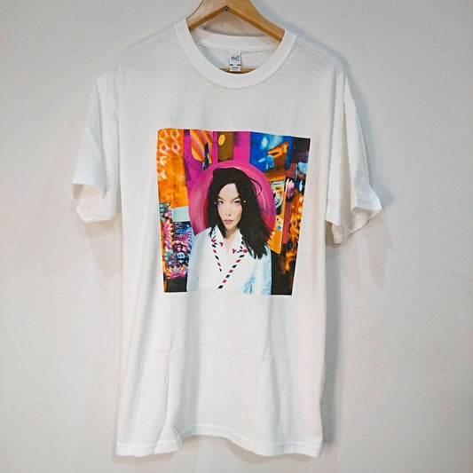 Bjork Print Tee 「post」Lsize　ビョーク　Tシャツ