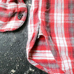 画像をギャラリービューアに読み込む, Vintage Nel shirts マチ付　ビンテージ　ネルシャツ
