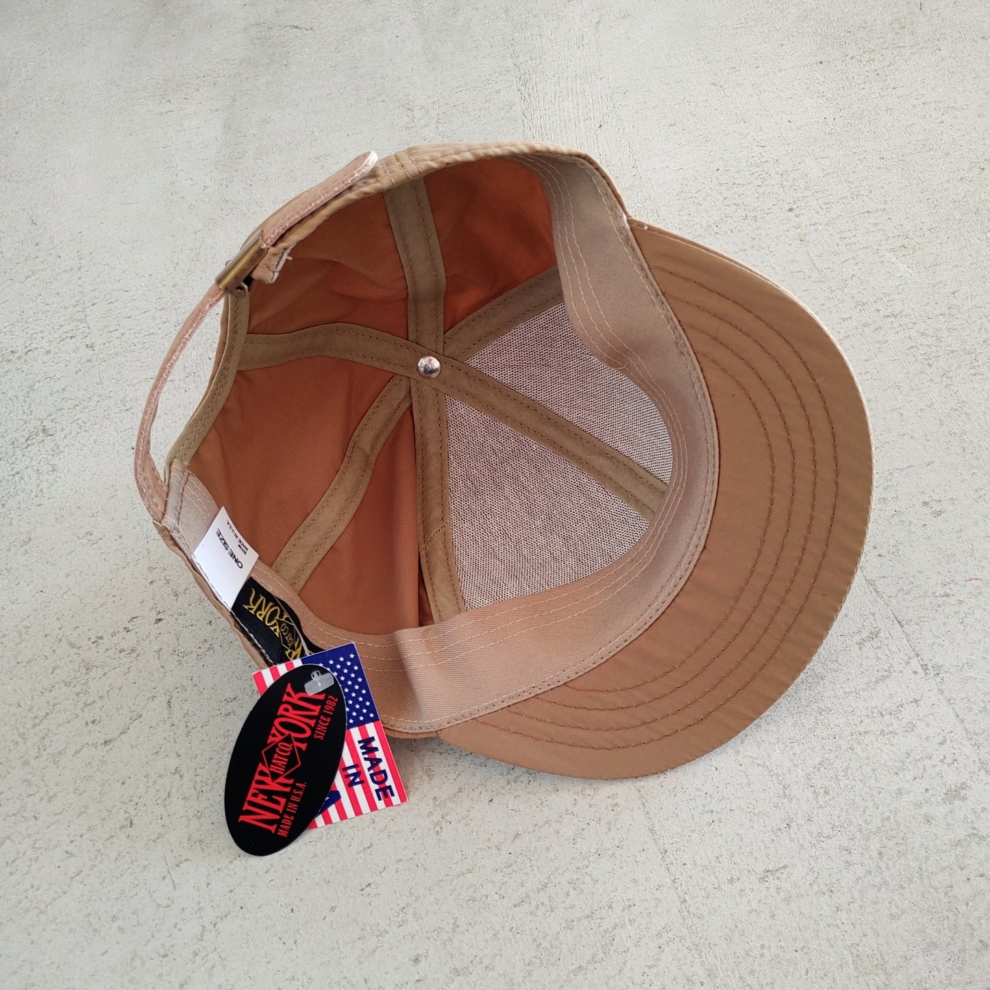 別注　NEWYORKHAT SUPPLEX NYLON FLIP CAPナイロン フリップキャップ　限定商品