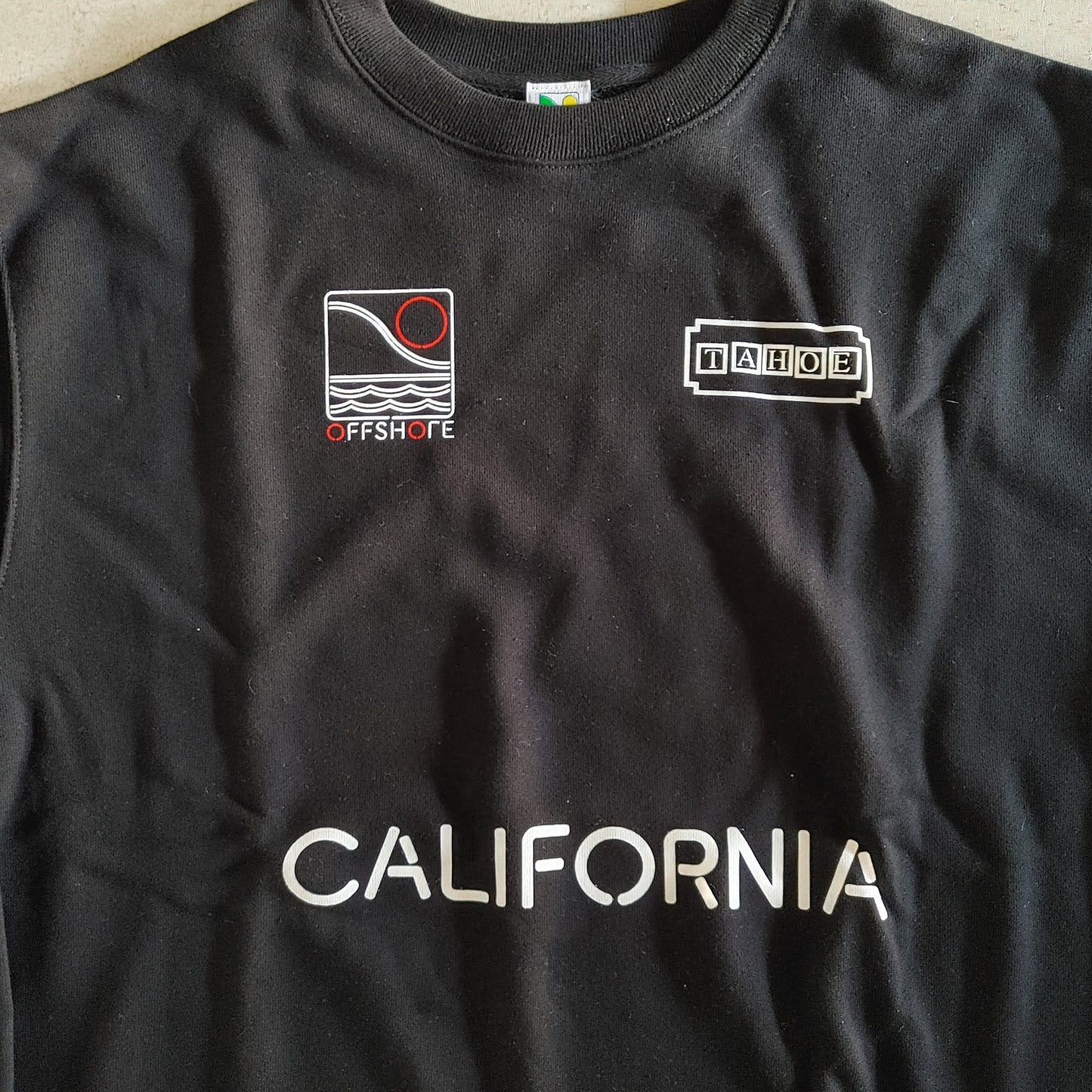 OFFSHORE×TAHOE CALIFORNIA SWEAT オフシュア　スウェット　コラボレーション
