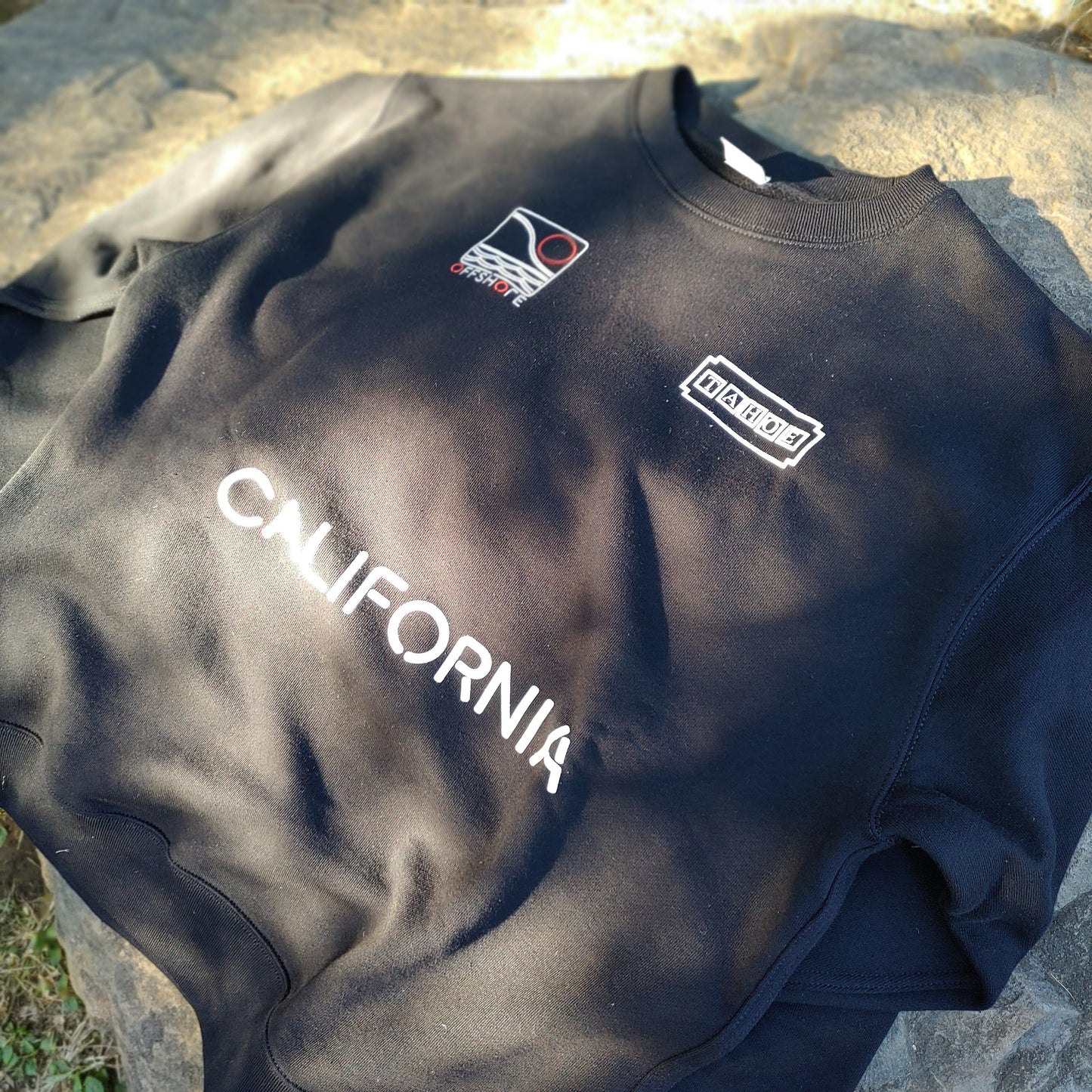 OFFSHORE×TAHOE CALIFORNIA SWEAT オフシュア　スウェット　コラボレーション