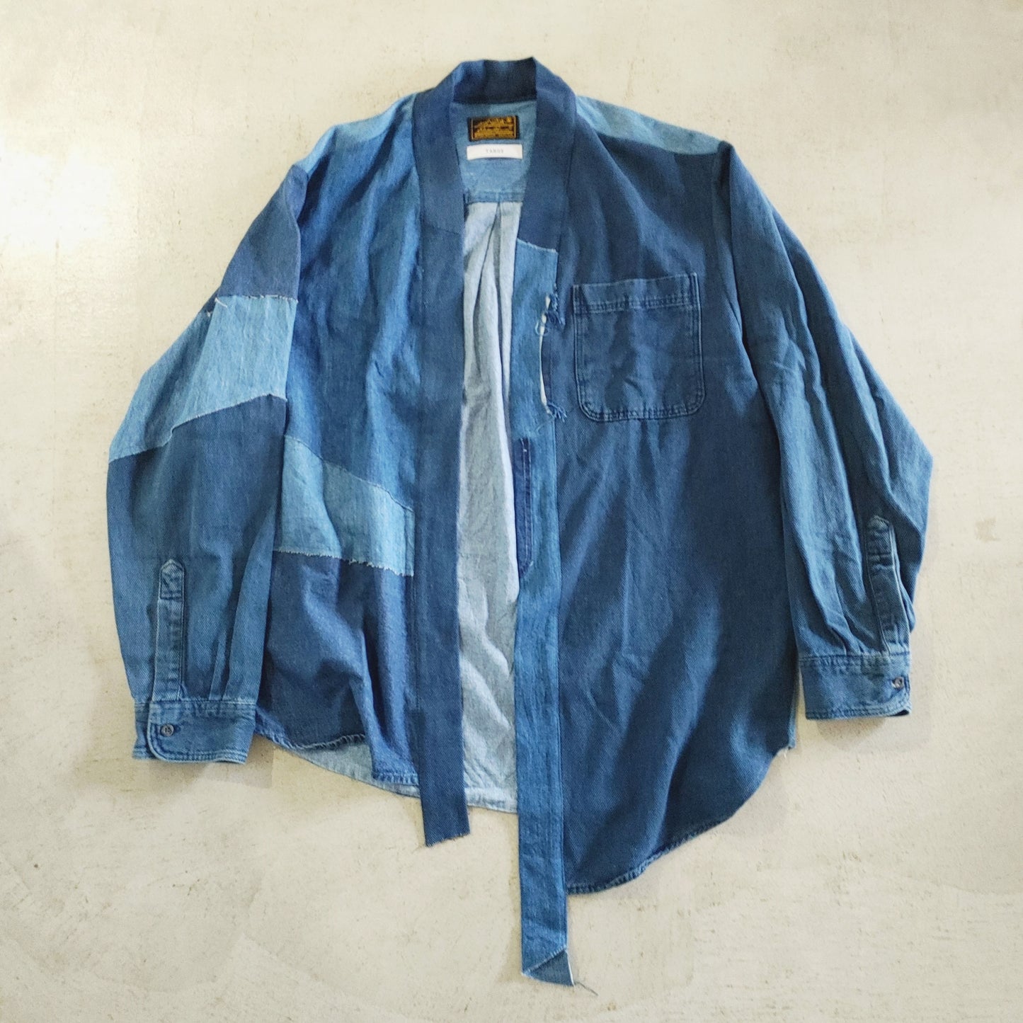 TAHOE　denim kimono cardigan Eddiebauer