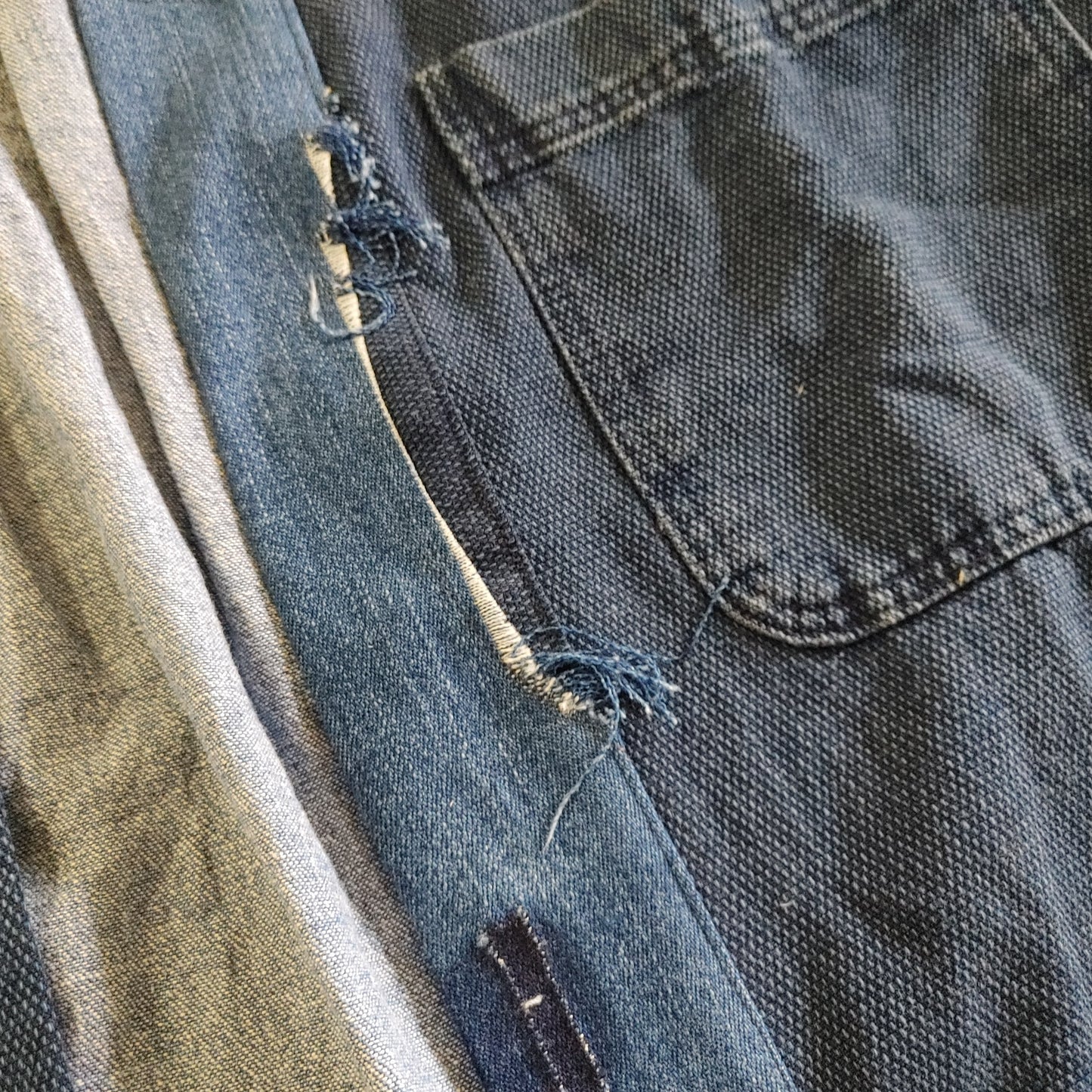 TAHOE　denim kimono cardigan Eddiebauer