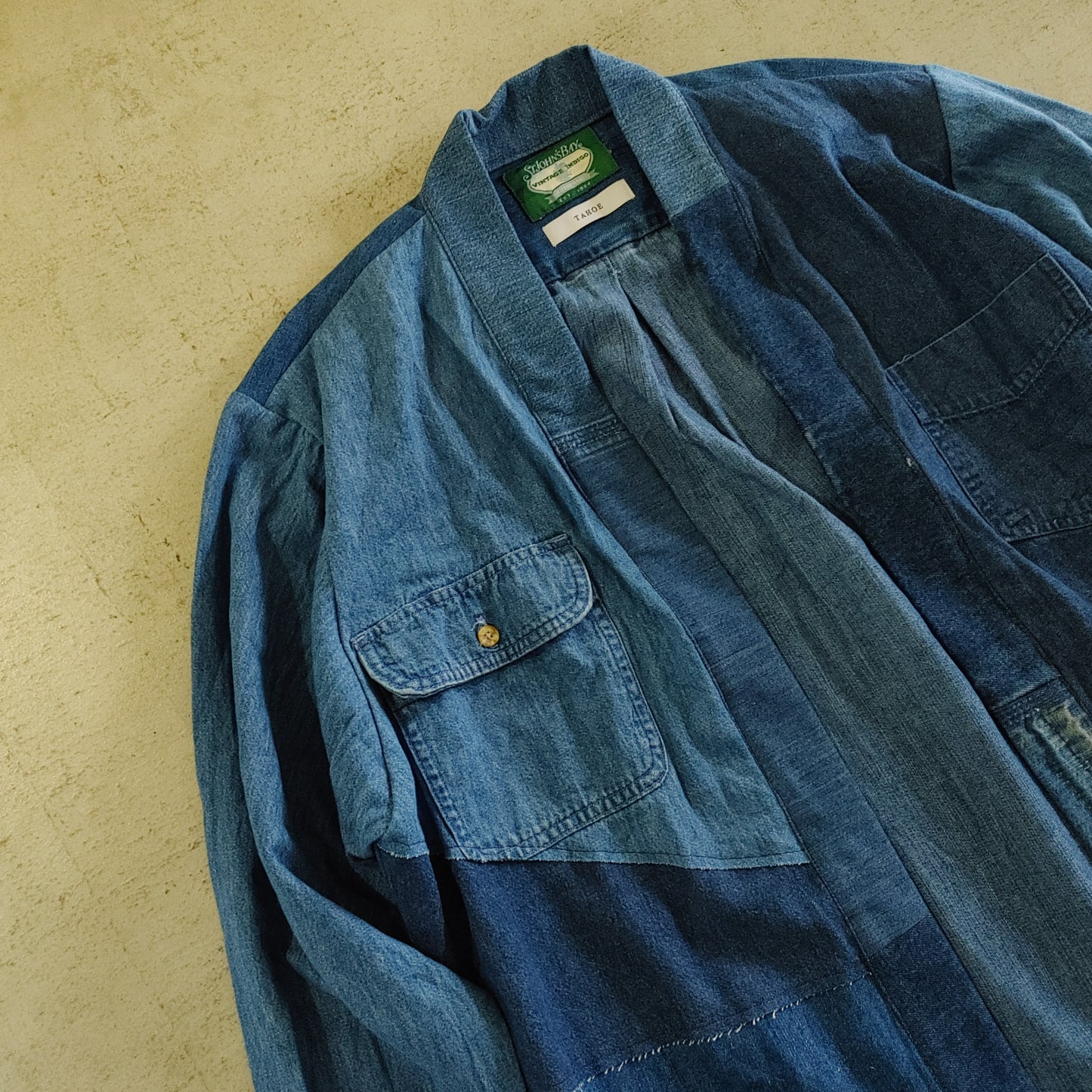 TAHOE　denim kimono cardigan　