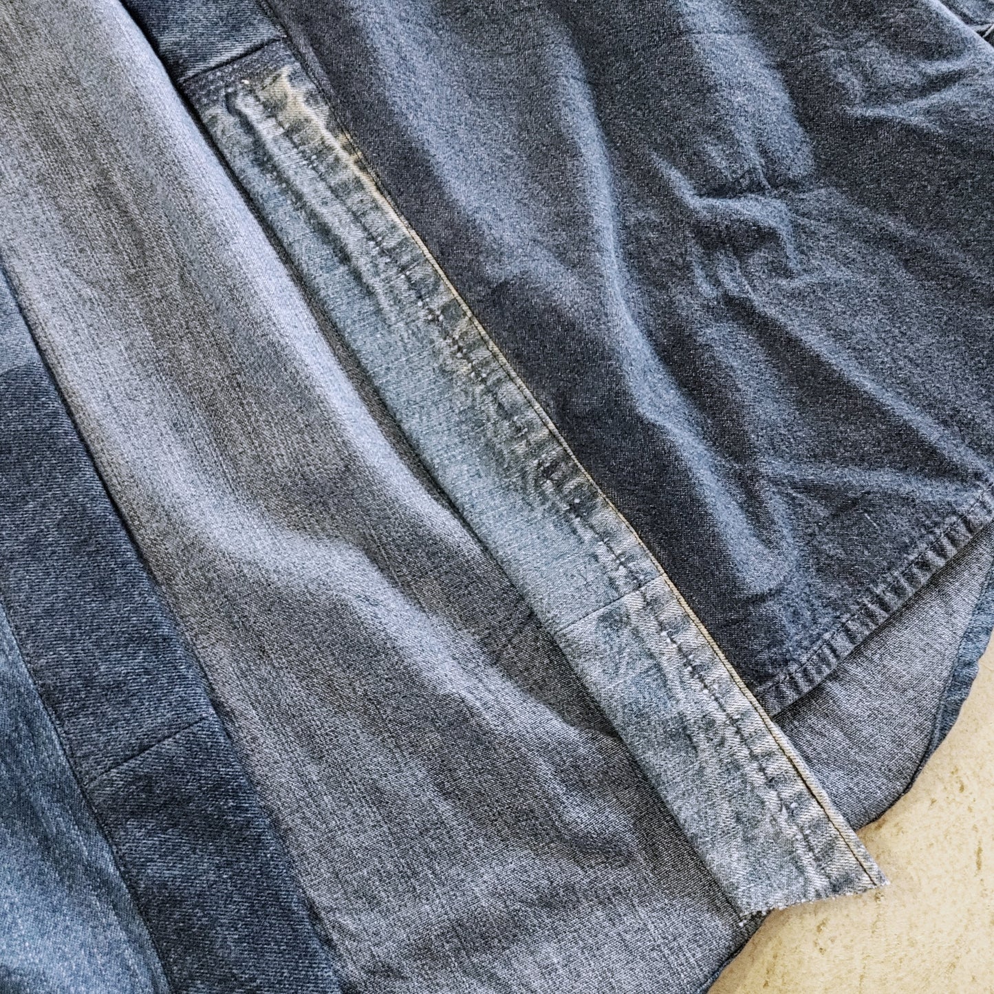 TAHOE　denim kimono cardigan　