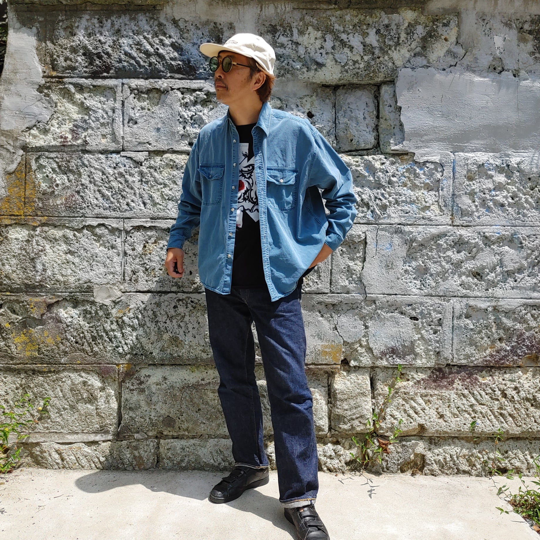 古着　ユーズド　ワークシャツ USED WORK SHIRTS XL