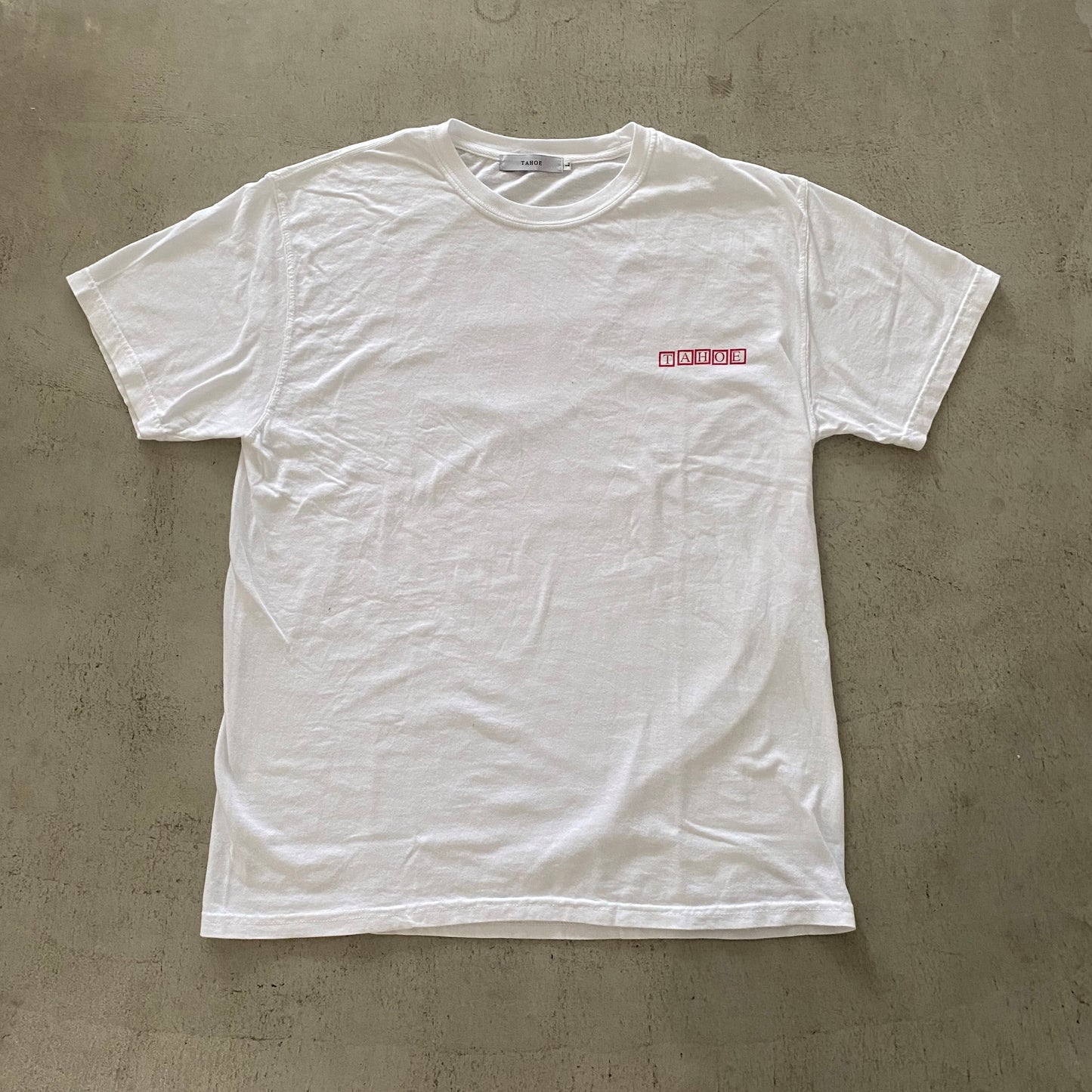 TAHOE Original Print Tee WHT