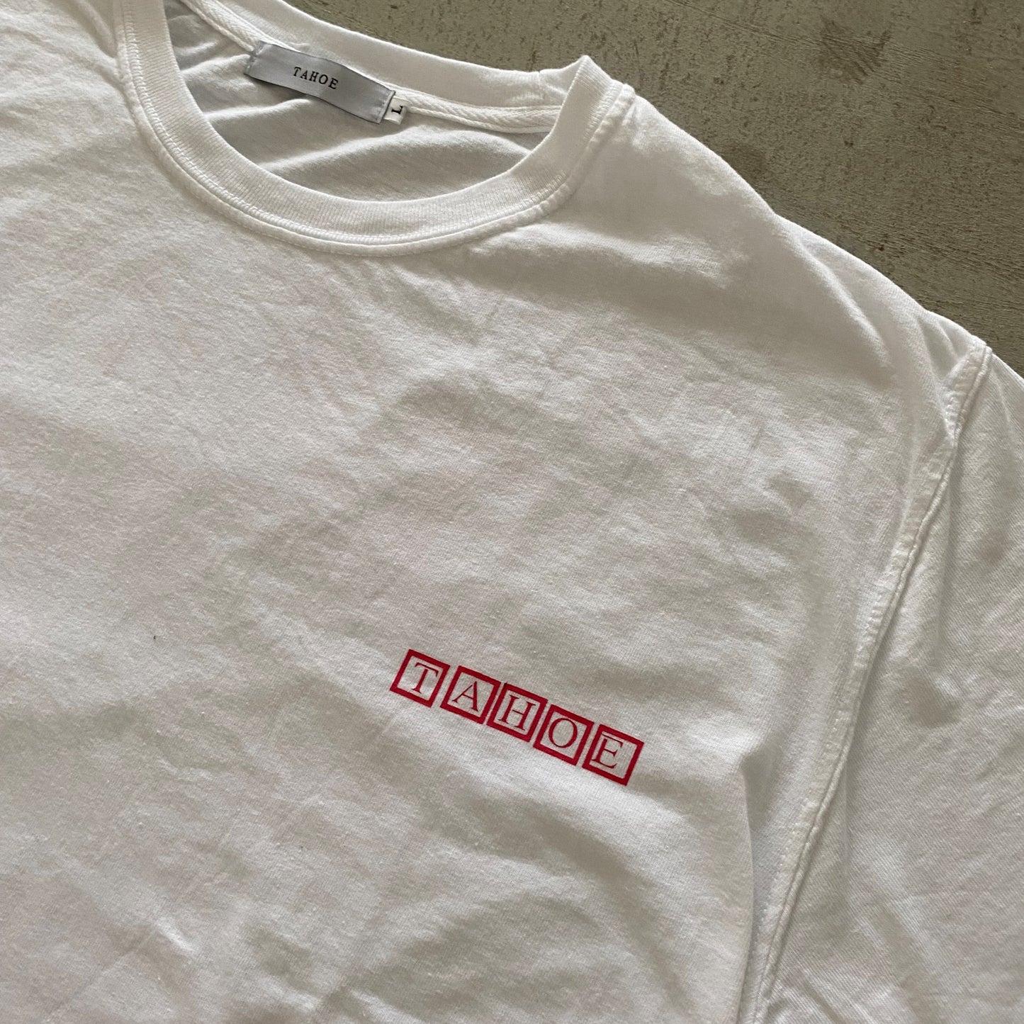 TAHOE Original Print Tee WHT