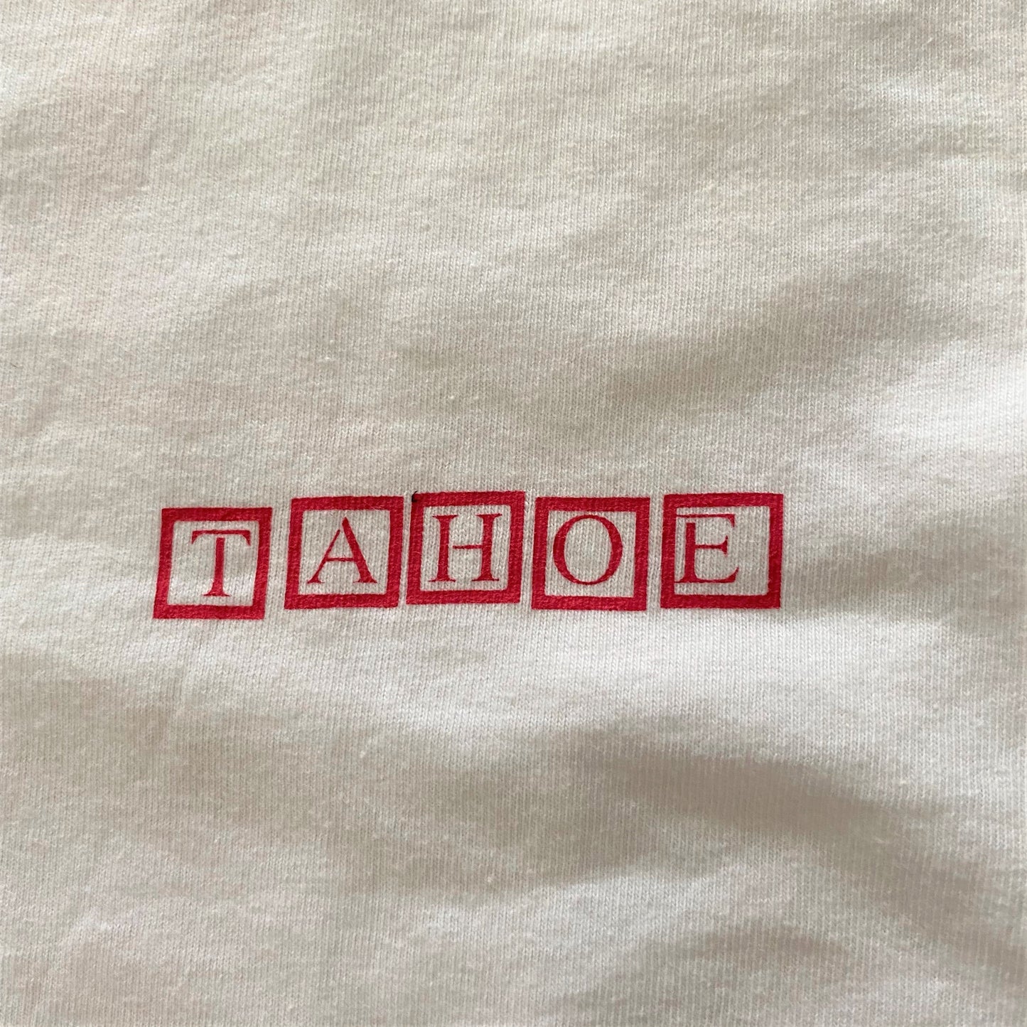 TAHOE Original Print Tee WHT