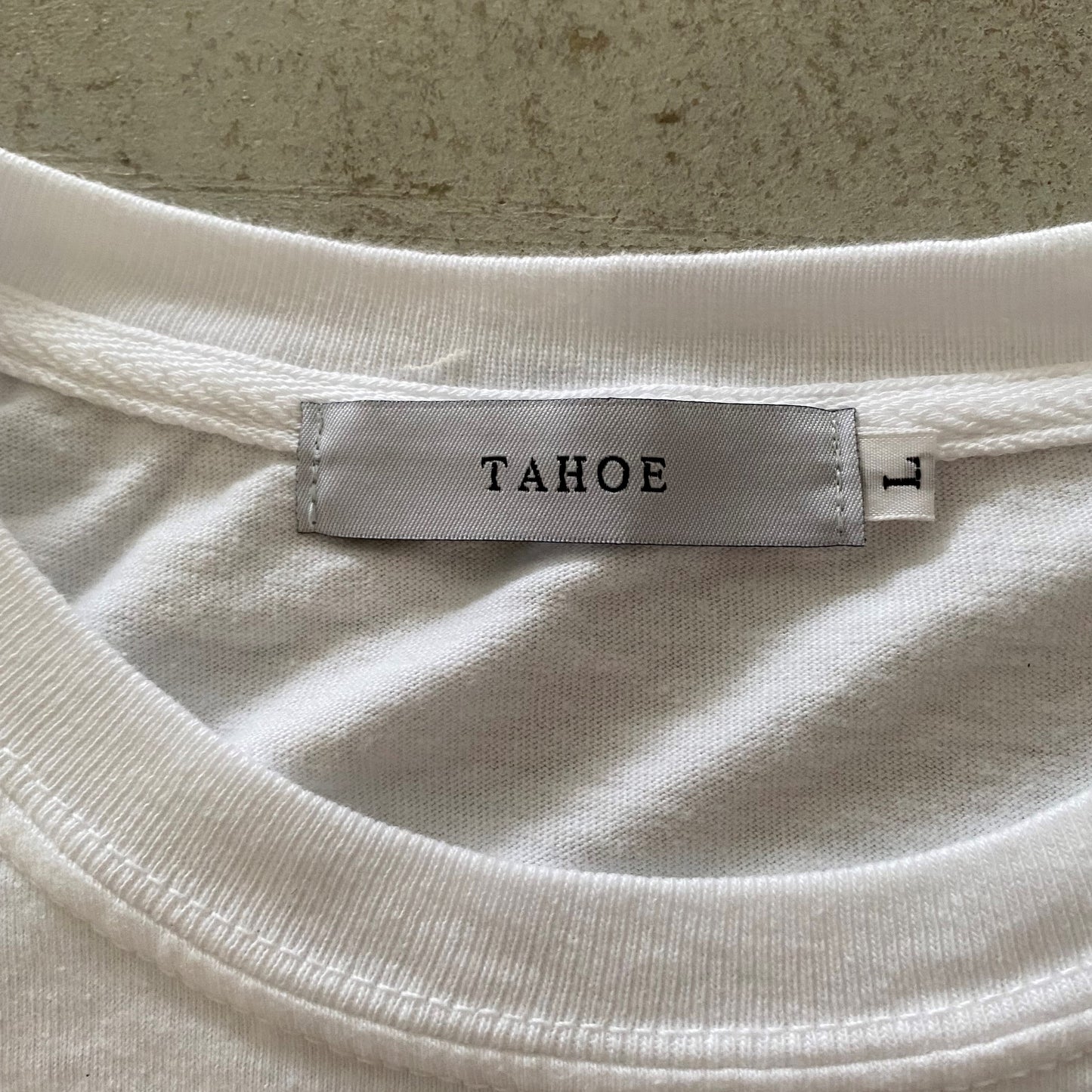 TAHOE Original Print Tee WHT
