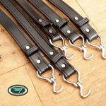 画像をギャラリービューアに読み込む, 別注　TROY LEATHER BELT トリ― レザーベルト フックベルト　ナローベルト
