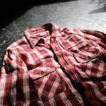 画像をギャラリービューアに読み込む, Vintage Nel shirts マチ付　ビンテージ　ネルシャツ
