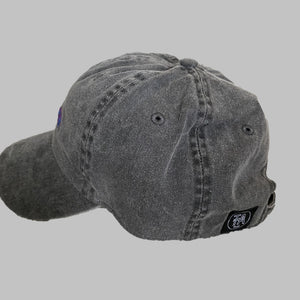 TAHOE Original Garment dye LOGO Cap BLK/BLUE