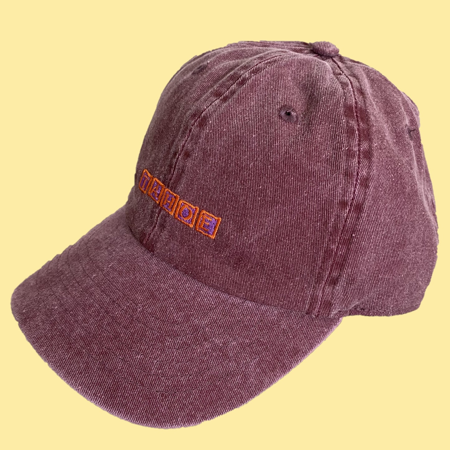 TAHOE Original Garment dye LOGO Cap RED