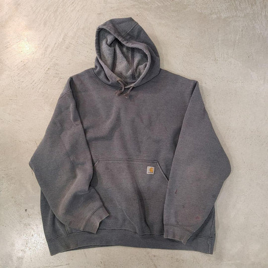 CARHARTT 　Bigsize damage sweat parka 3XL　カーハート　ダメージ　スウェット