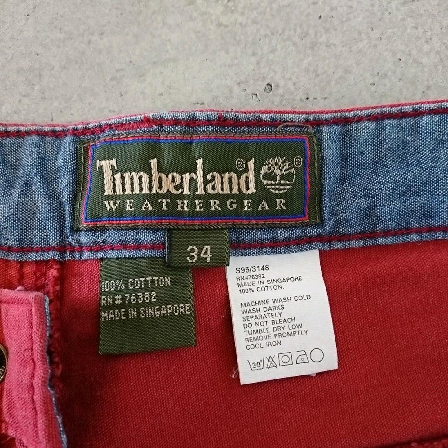 90's Timberland safari shorts 34inch　ティンバーランド　ショートパンツ