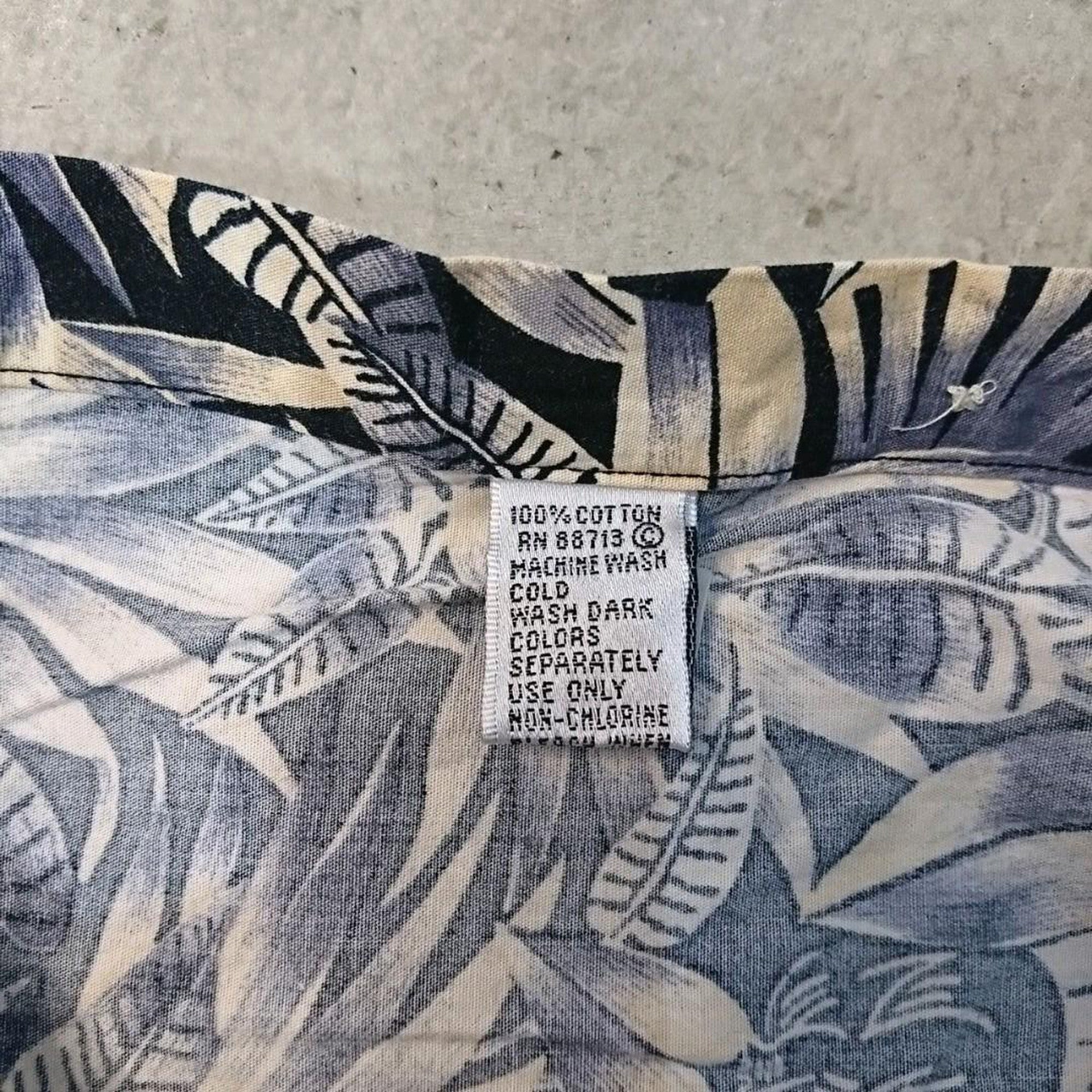 Used Pierre Cardin Allover Shirts XL　ピエールカルダン　アロハシャツ
