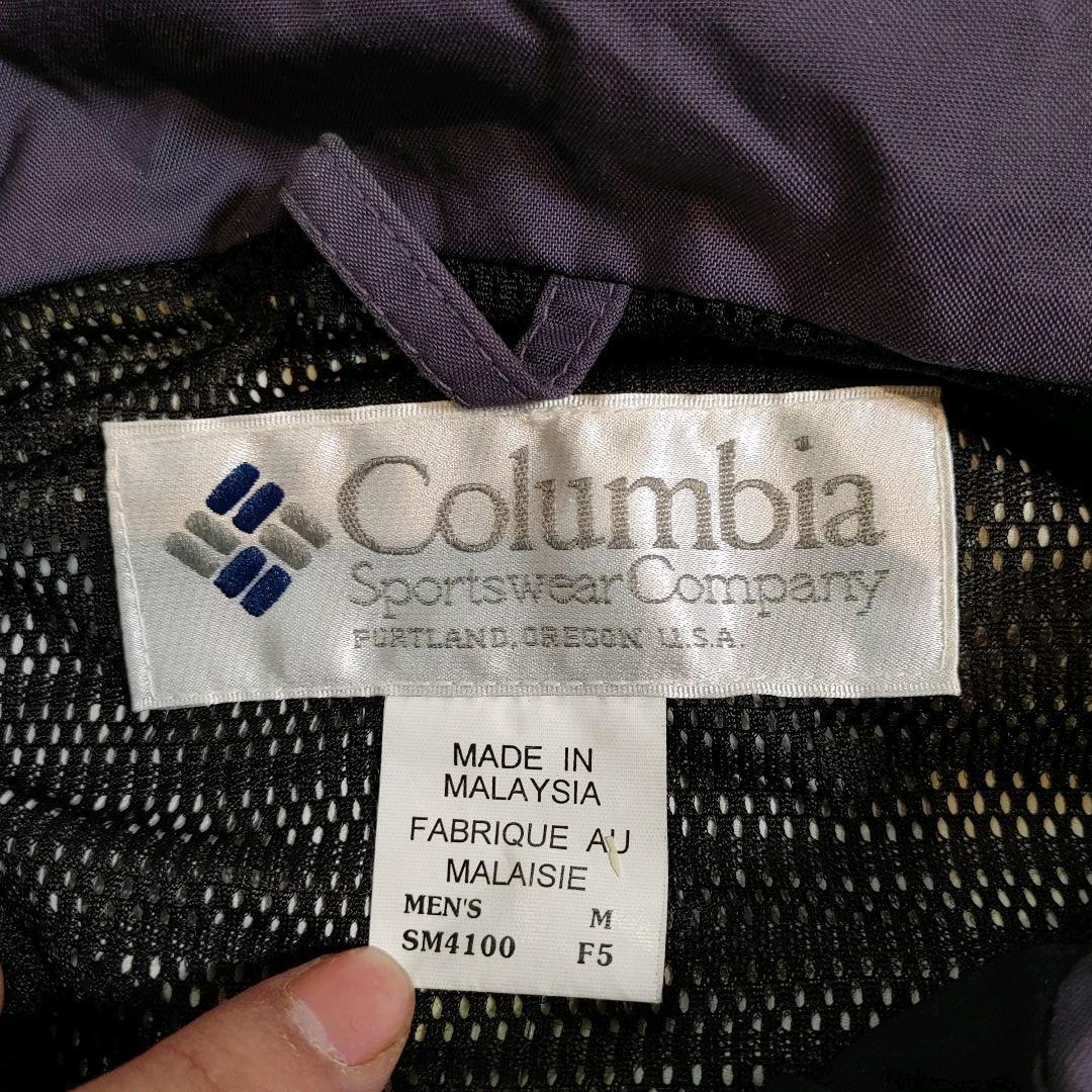 オールド　コロンビア　ナイロンジャケット　オムニテック　columbia nylon jacket M