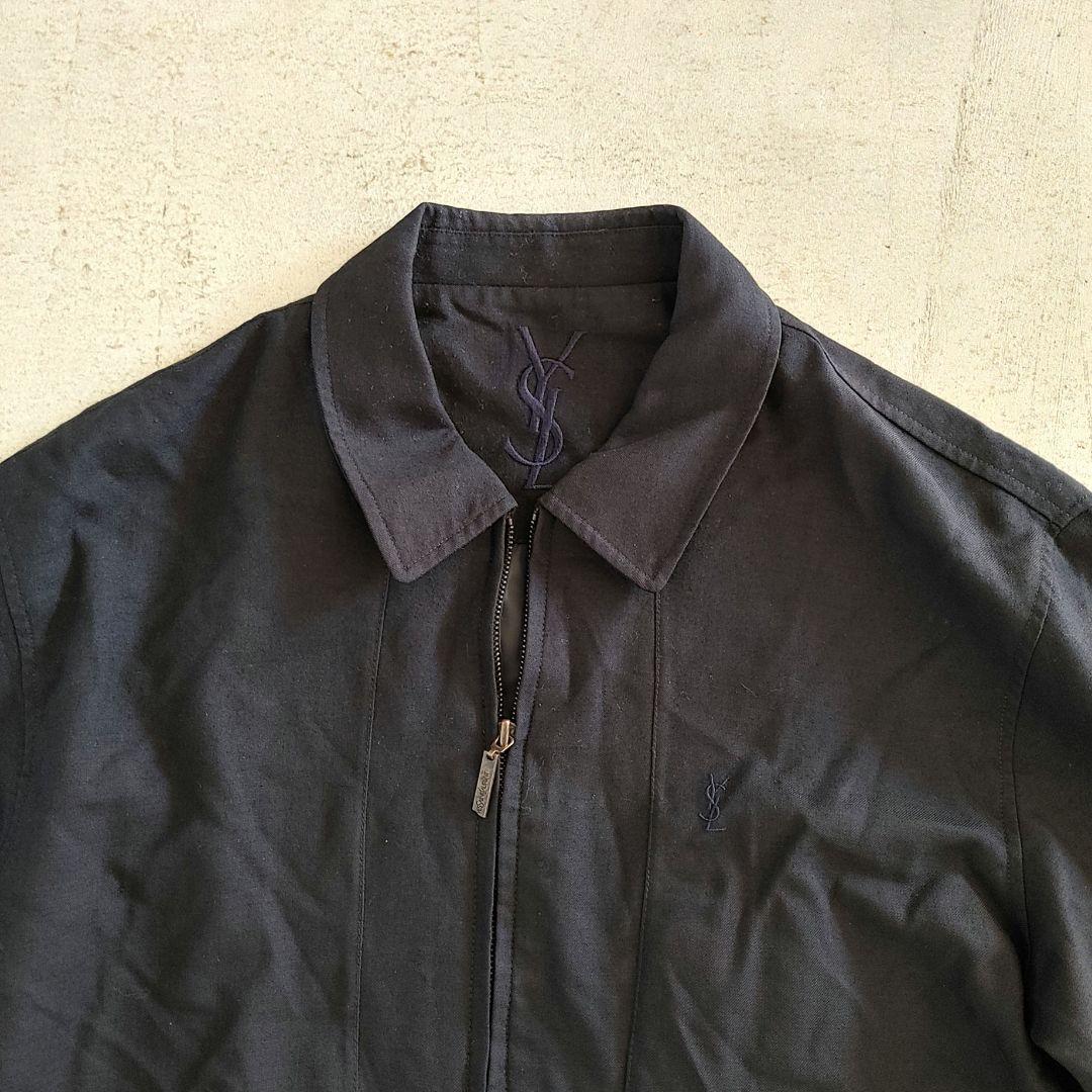 YSL old wool  jacket イヴサンローラン オールド　ギャバジャケット ビックサイズ　L～XL