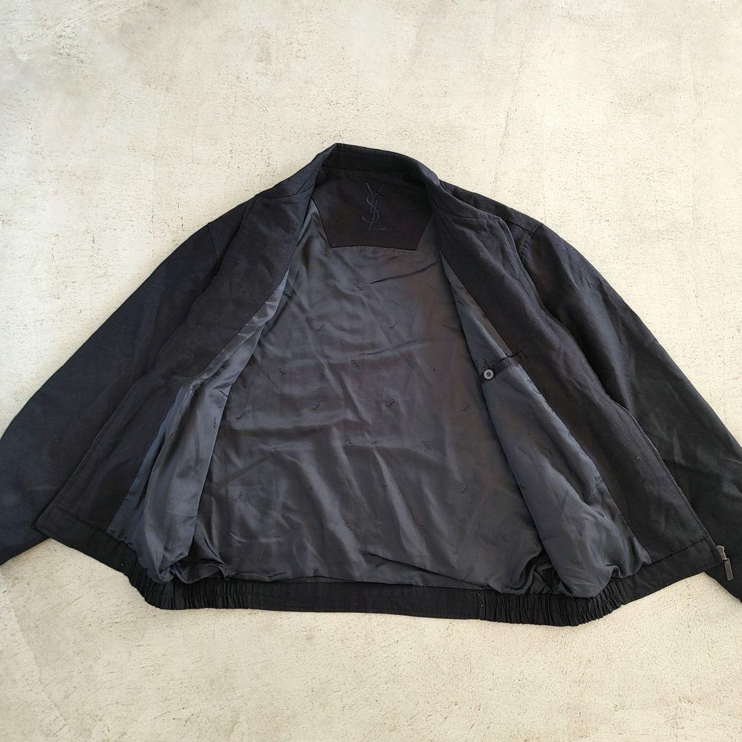 YSL old wool  jacket イヴサンローラン オールド　ギャバジャケット ビックサイズ　L～XL