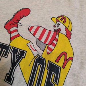 古着　マクドナルド　プリントT オフィシャル S NEWYORK
