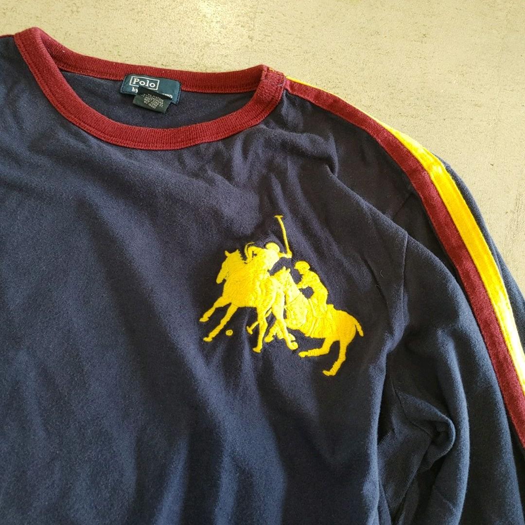 ポロラルフローレン　ボーイズ　ラガーシャツ　XL