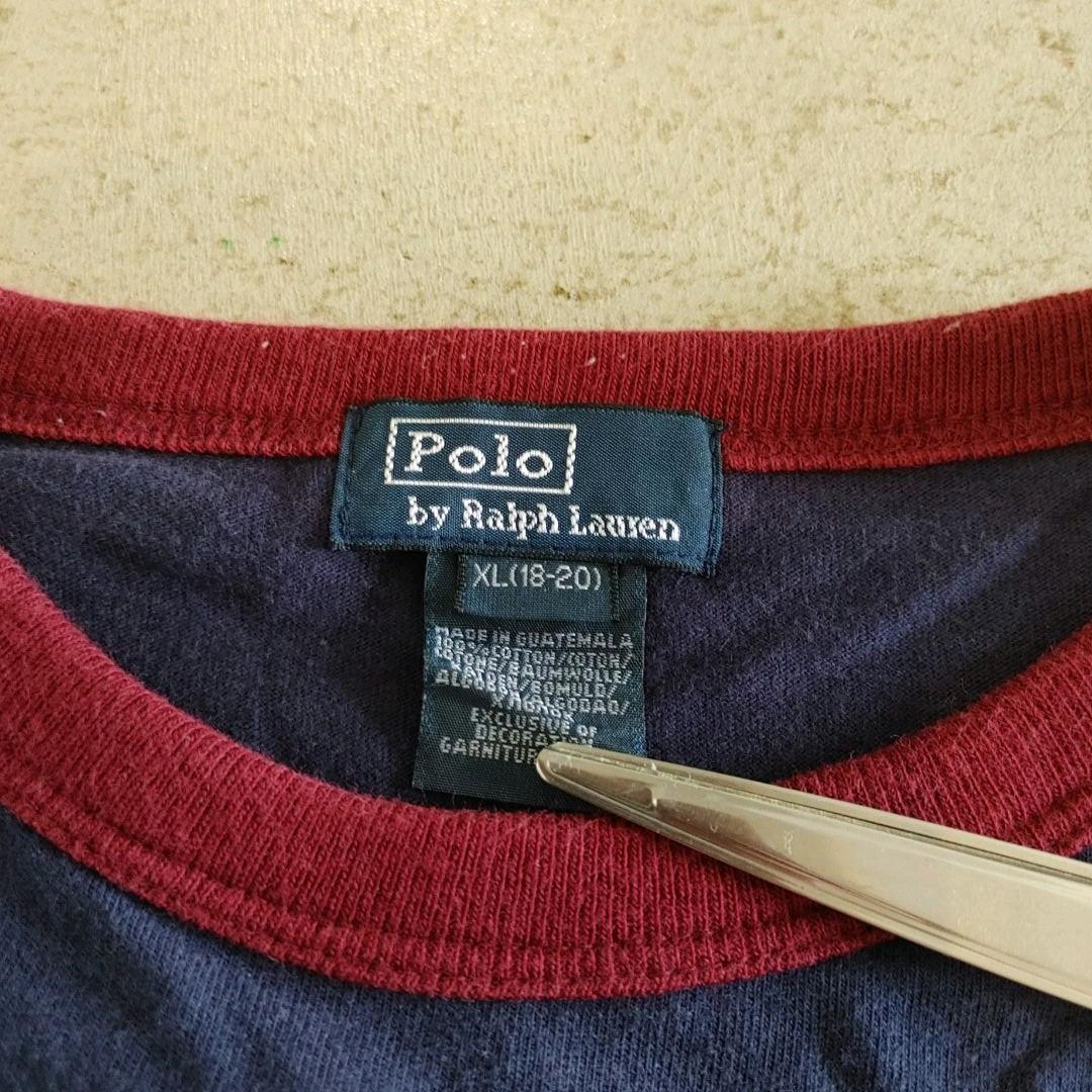 ポロラルフローレン　ボーイズ　ラガーシャツ　XL
