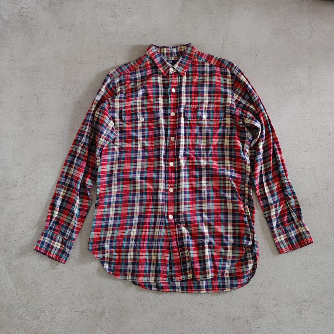 polo ralphlauren maddras shirts M ポロラルフローレン　マドラスチェック　シャツM