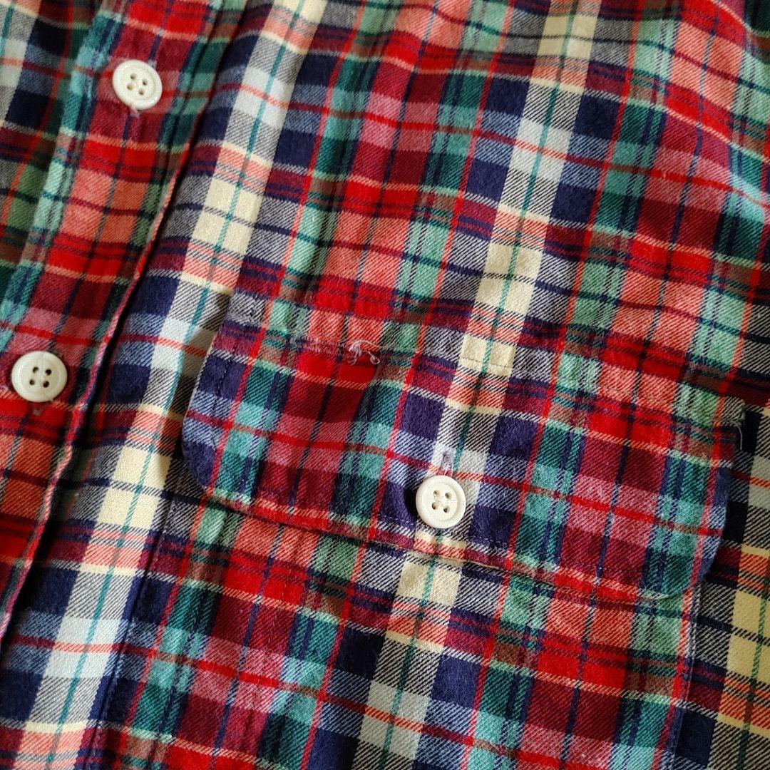 polo ralphlauren maddras shirts M ポロラルフローレン　マドラスチェック　シャツM