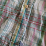 画像をギャラリービューアに読み込む, polo ralphlauren maddras shirts M ポロラルフローレン　マドラスチェックシャツ
