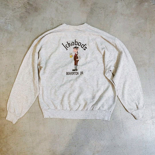 used print sweat XL 古着　ユーズド　プリントスウエット　